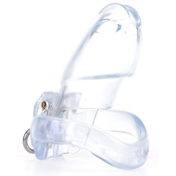 Generique Cage de chasteté Dick Off 10 x 3cm Transparent